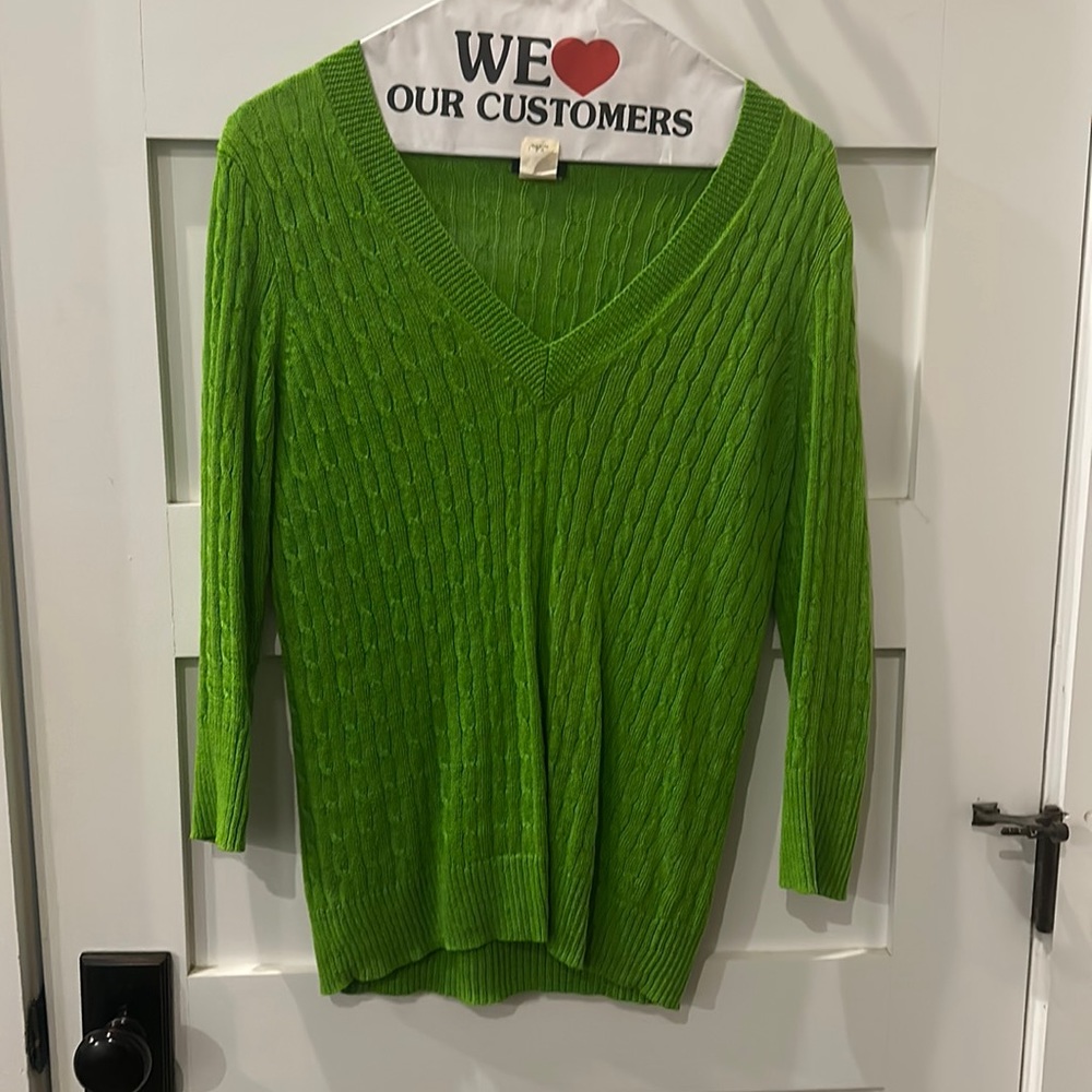 Jcrew linen sweater size small